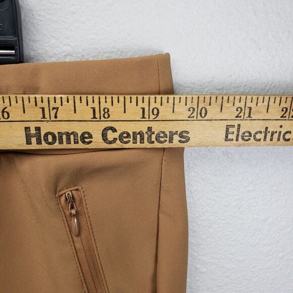 Lane Bryant Camel straight leg pull on pants size 18 - Picture 3 of 8